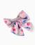 Barrette à cheveux avec nœud et motif stitch Rose clair 2 - vertbaudet enfant 