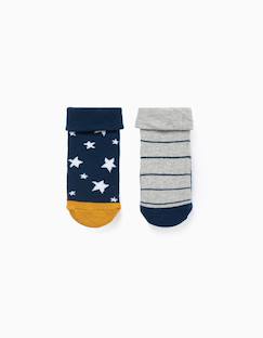 -2 chaussettes antidérapantes à motifs