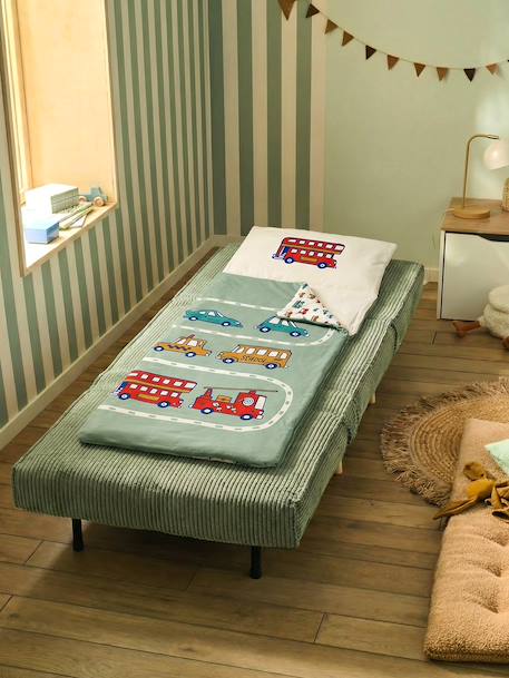 Sac de couchage VOITURES vert sauge 5 - vertbaudet enfant 