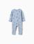 Combinaison en velours à motif super-héros Bleu clair 1 - vertbaudet enfant 