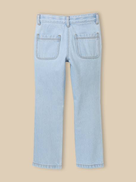 Pantalon flare  en denim Denim bleach 2 - vertbaudet enfant 