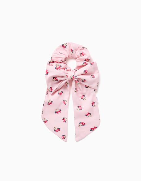 Bébé-Accessoires-Accessoires cheveux-Chouchou avec nœud et motif minnie