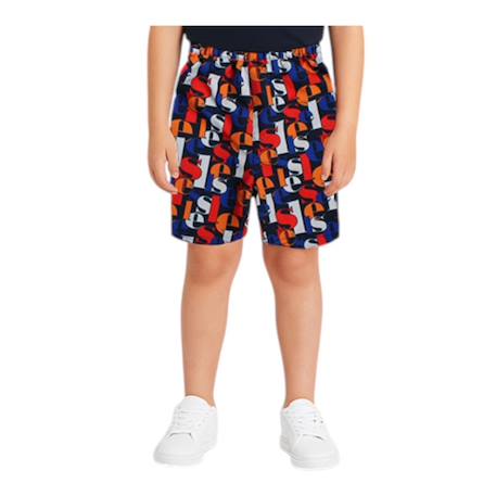 Short enfant motif graphique Noir 1 - vertbaudet enfant 