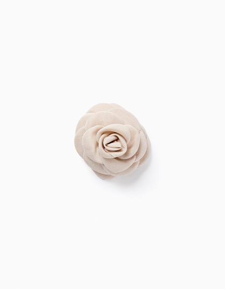 Bébé-Accessoires-Accessoires cheveux-Barrette à cheveux avec camélia