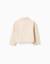 Veste en sergé avec broderie au point de croix Beige 2 - vertbaudet enfant 