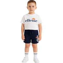 -Ensemble 3 pièces t-shirt manches courtes short et sac à imprimé