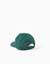 Casquette en coton avec broderie zy Vert foncé 2 - vertbaudet enfant 
