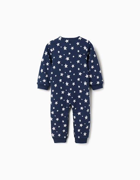 Combinaison à motif d'étoiles Bleu foncé 2 - vertbaudet enfant 