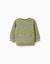 Sweat en coton avec motif caméléon Vert foncé 1 - vertbaudet enfant 