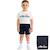 Ensemble 3 pièces t-shirt manches courtes short et sac à imprimé Marine 2 - vertbaudet enfant 