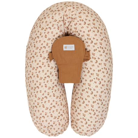 Coussin de maternité évolutif avec fonction transat bébé Marron, beige 2 - vertbaudet enfant 