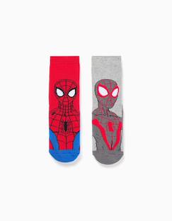 2 chaussettes antidérapantes à imprimé spider-man  - vertbaudet enfant