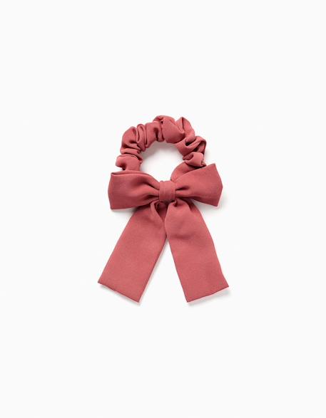 Bébé-Accessoires-Accessoires cheveux-Chouchou avec nœud en coton