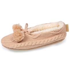 Vêtements de grossesse-Chaussettes d'intérieur ultra confortables, semelle en suédine avec picots antidérapants