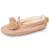 Chaussettes d'intérieur ultra confortables, semelle en suédine avec picots antidérapants Beige 1 - vertbaudet enfant 