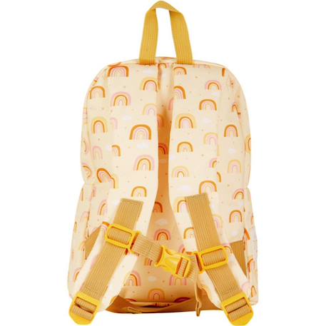 Sac à dos arc-en-ciel Jaune, orange 2 - vertbaudet enfant 