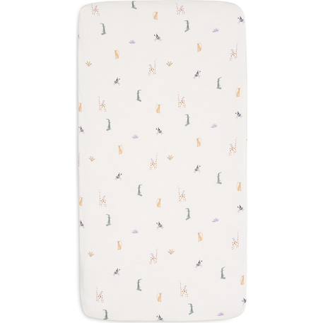 Drap housse Beige, orange, vert 3 - vertbaudet enfant 
