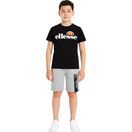 Pack 2 t-shirts et short garçon à imprimé Noir 6 - vertbaudet enfant 