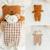 Poupée en tissu ours teddy ultra doux Brown 6 - vertbaudet enfant 