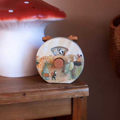 Boite à musique en métal arche de noé Beige 4 - vertbaudet enfant 