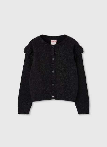 Gilet en coton Noir 1 - vertbaudet enfant 
