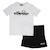 Pack 2 t-shirts et 1 short garçon à imprimé Noir 2 - vertbaudet enfant 