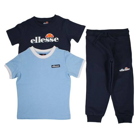 Pack 2 t-shirts et 1 pantalon jogging garçon à imprimé Marine 2 - vertbaudet enfant 