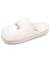 Chaussons mules matière sherpa, semelle bloup extra confort Ivoire+Léopard camel 6 - vertbaudet enfant 