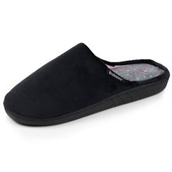 Vêtements de grossesse-Chaussons mules velours semelle ergonomique, mousse à mémoire forme