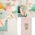 Couverture de voyage coussin éléphant enfant Green and pink pastel 5 - vertbaudet enfant 