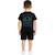 Pack 2 t-shirts et 1 short garçon à imprimé Noir 5 - vertbaudet enfant 