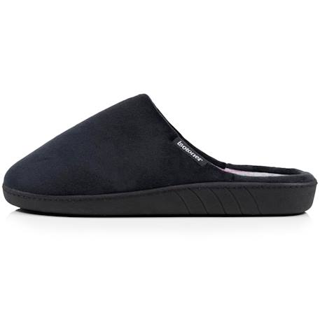 Chaussons mules velours semelle ergonomique, mousse à mémoire forme Léopard beige+Noir+Pois gris 9 - vertbaudet enfant 