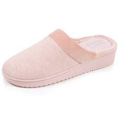 Vêtements de grossesse-Chaussons mules jersey mousse à mémoire forme talon 3,7 cm