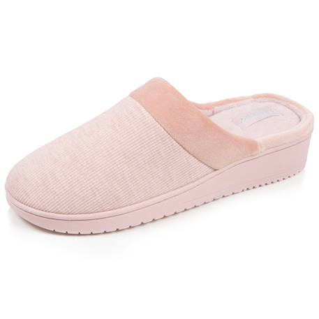Chaussons mules jersey mousse à mémoire forme talon 3,7 cm Blush 1 - vertbaudet enfant 