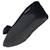Chaussons ballerines microvelours semelle ultra souple mousse à mémoire forme Noir+Pois gris+Rouge 5 - vertbaudet enfant 