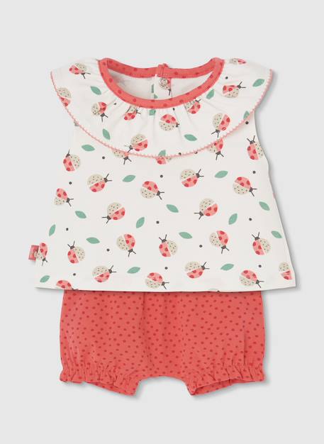 Bébé-Ensemble bébé en coton imprimé