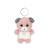 Porte-clés peluche chien doux pour enfant Gris 1 - vertbaudet enfant 