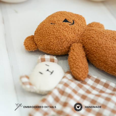 Poupée en tissu ours teddy ultra doux Brown 5 - vertbaudet enfant 