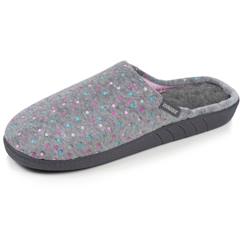 Vêtements de grossesse-Chaussons mules velours semelle ergonomique, mousse à mémoire forme