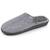 Chaussons mules velours semelle ergonomique, mousse à mémoire forme Léopard beige+Noir+Pois gris 13 - vertbaudet enfant 