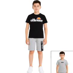 -Pack 2 t-shirts et short garçon à imprimé