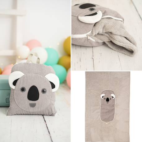 Couverture de voyage coussin koala enfant Grey 5 - vertbaudet enfant 