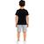 Pack 2 t-shirts et short garçon à imprimé Noir 4 - vertbaudet enfant 