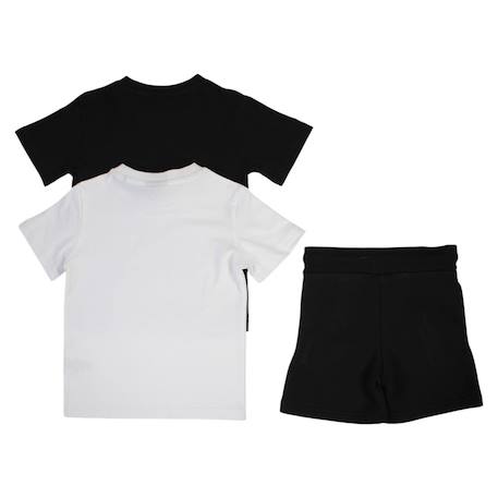 Pack 2 t-shirts et 1 short garçon à imprimé Noir 5 - vertbaudet enfant 