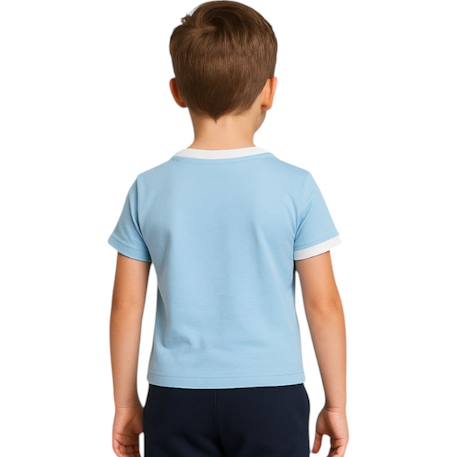 Pack 2 t-shirts et 1 pantalon jogging garçon à imprimé Marine 4 - vertbaudet enfant 