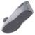 Chaussons ballerines microvelours semelle ultra souple mousse à mémoire forme Noir+Pois gris+Rouge 11 - vertbaudet enfant 