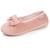 Chaussons ballerines microvelours semelle ergonomique mousse à mémoire forme Blush+Marine+Noir 1 - vertbaudet enfant 