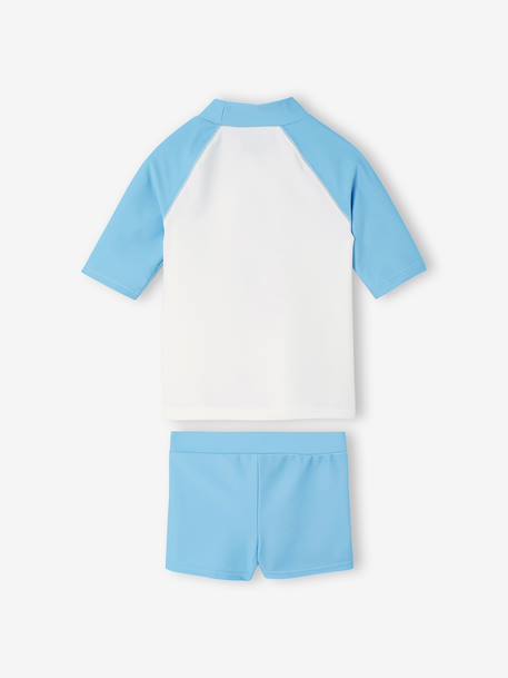 Maillot de bain anti UV Snoopy bleu ciel 5 - vertbaudet enfant 
