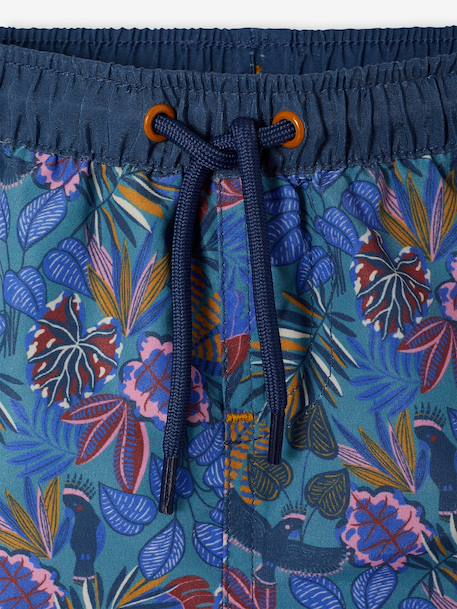 Short de bain bébé garçon capsule Liberty bleu 5 - vertbaudet enfant 