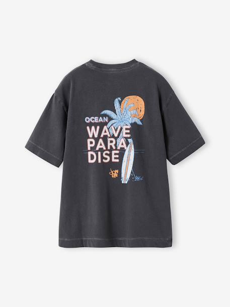 Garçon-T-shirt oversize garçon coton